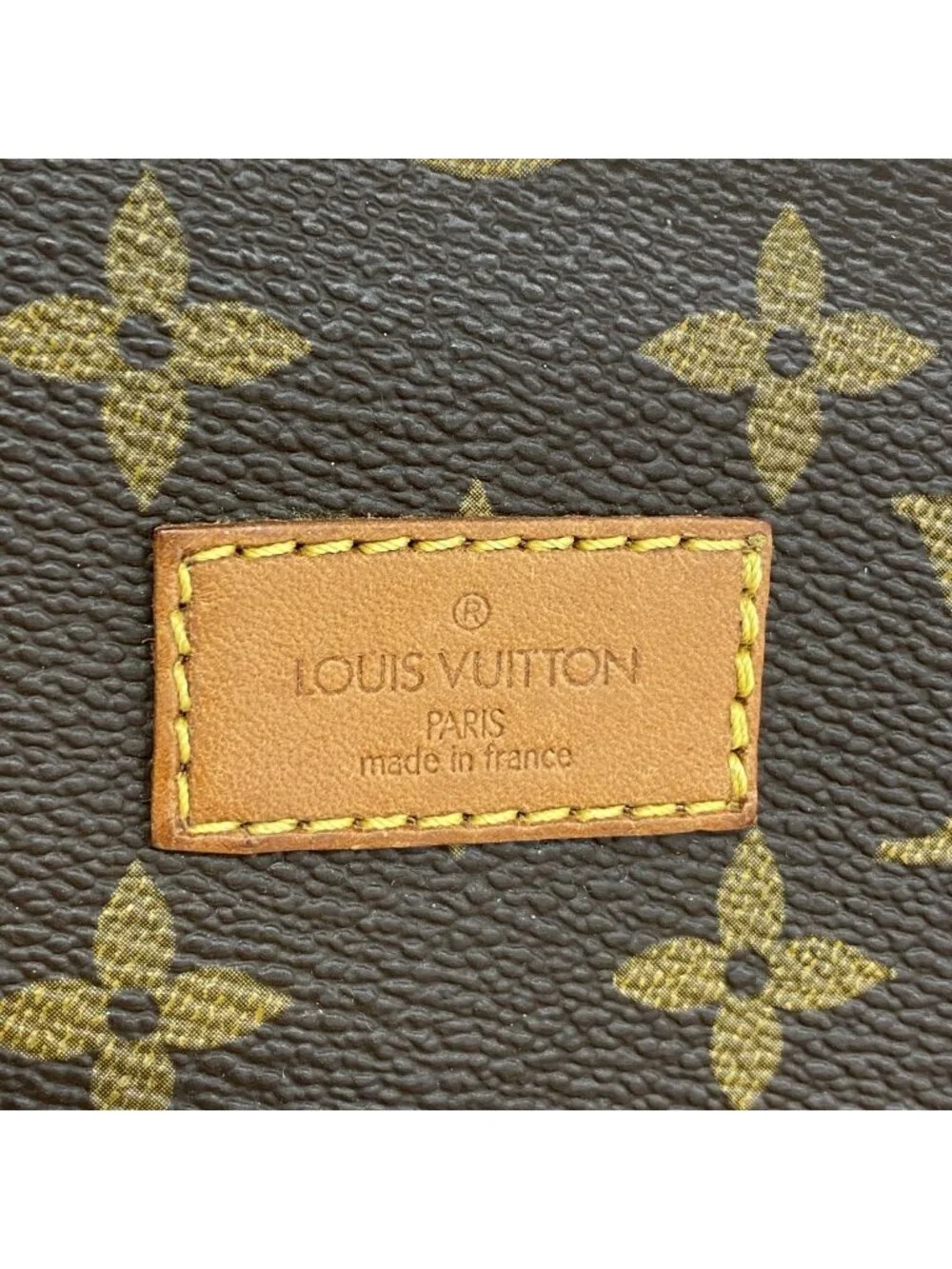 Louis Vuitton Shoulder Bag Monogram Saumur 35 Brown